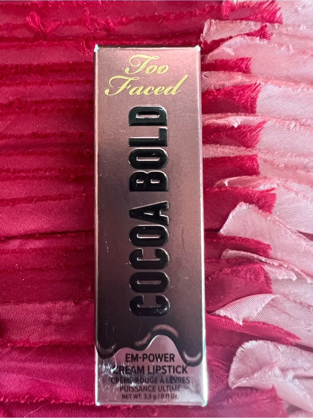 Too Faced Cocoa Bold Crème Lipstick